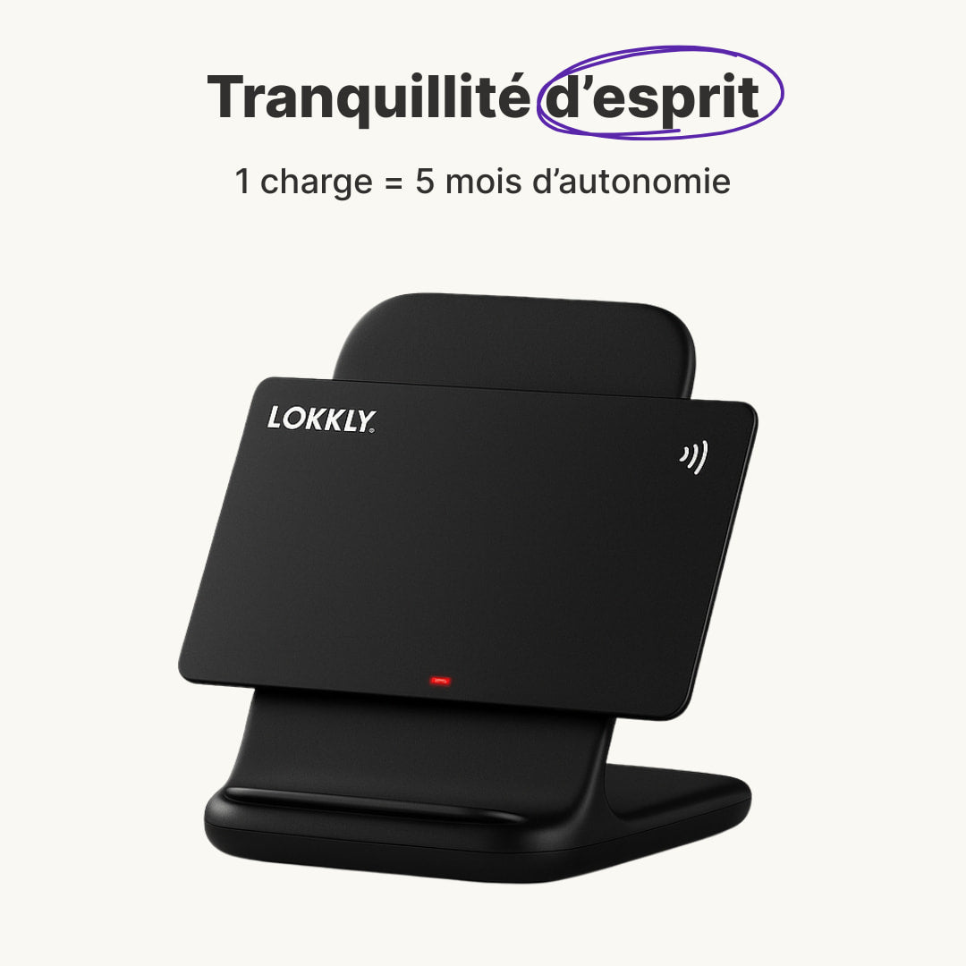 Lokkly One – Carte de tracking