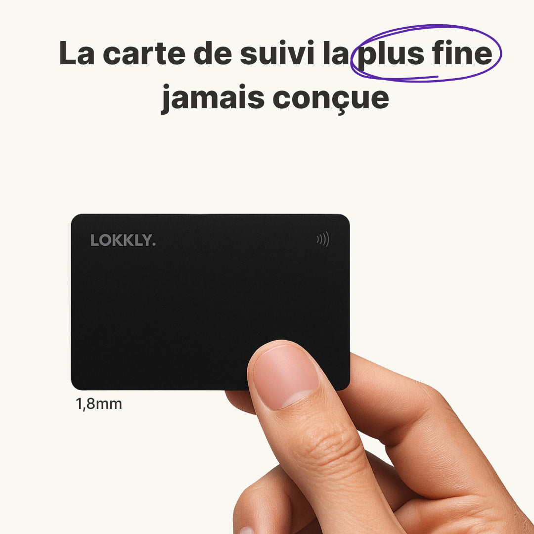 Lokkly One – Carte de tracking