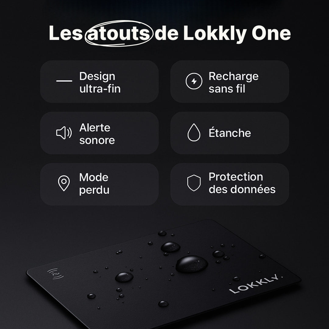 Lokkly One – Carte de tracking